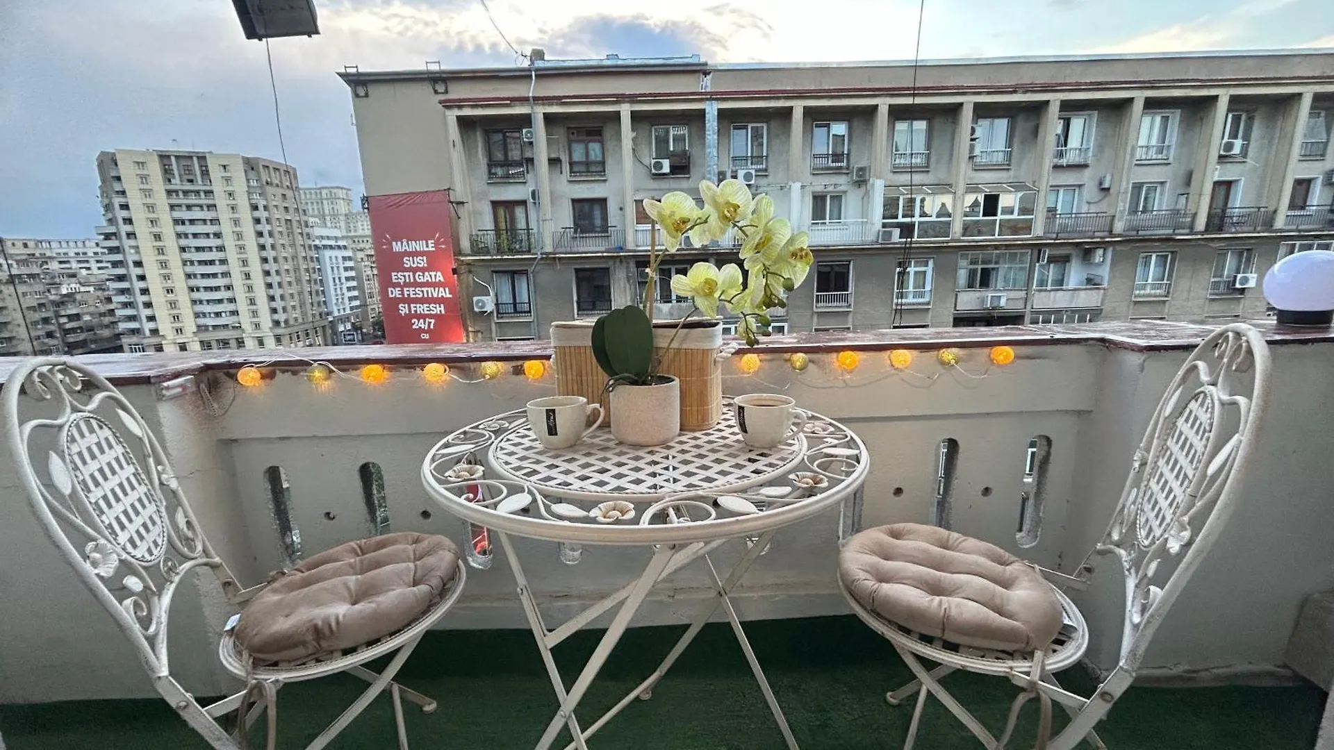 Panoramic Terace Victory Boutique Appartement Boekarest